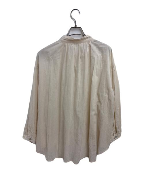 tumugu（ツムグ）tumugu (ツムグ) 長袖ブラウス キナリ サイズ:Fの古着・服飾アイテム