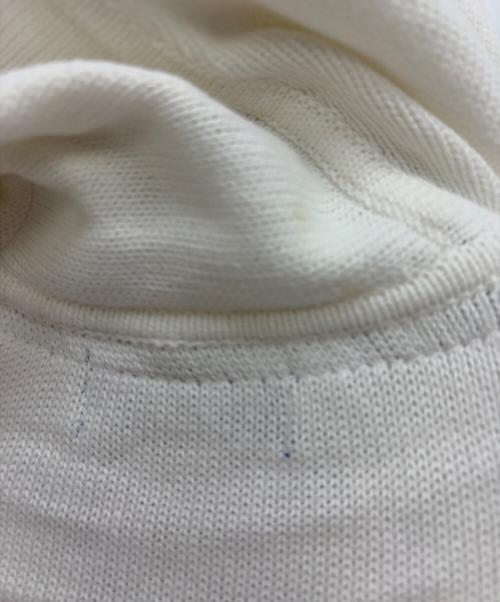 BURBERRY BLUE LABEL（バーバリー ブルー レーベル）BURBERRY BLUE LABEL (バーバリー ブルー レーベル) ニットパーカー ホワイト サイズ:38の古着・服飾アイテム