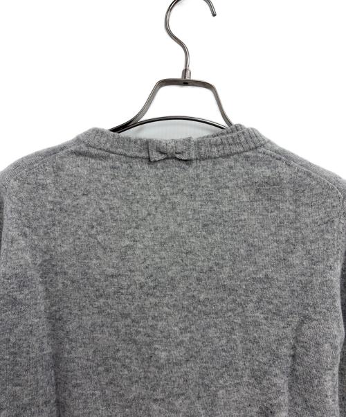 BURBERRY BLUE LABEL（バーバリー ブルー レーベル）BURBERRY BLUE LABEL (バーバリー ブルー レーベル) 薄手カーディガン グレー サイズ:38の古着・服飾アイテム