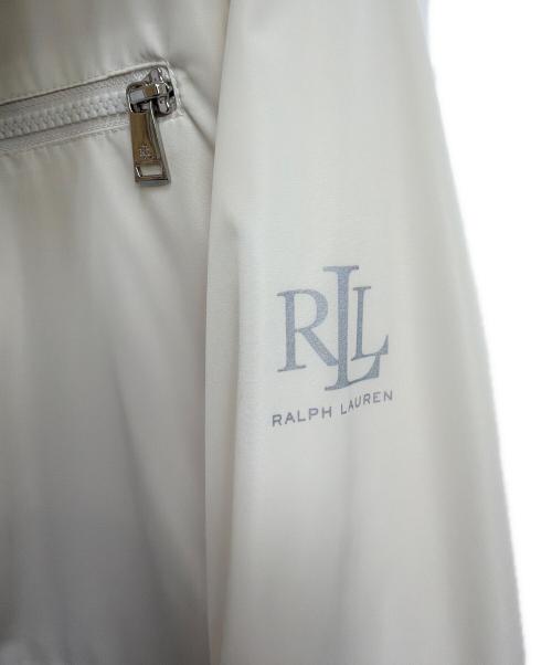 LAUREN RALPH LAUREN（ローレン ラルフ ローレン）LAUREN RALPH LAUREN (ローレン ラルフ ローレン) ナイロンジャケット アイボリー サイズ:Sの古着・服飾アイテム
