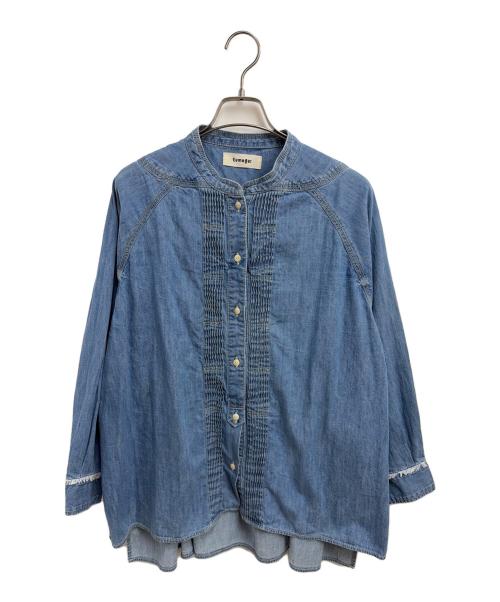 tumugu（ツムグ）tumugu (ツムグ) 長袖シャツ インディゴ サイズ:Fの古着・服飾アイテム