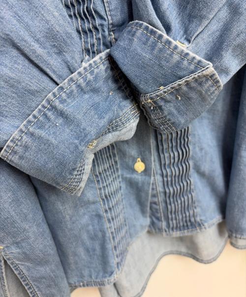 tumugu（ツムグ）tumugu (ツムグ) 長袖シャツ インディゴ サイズ:Fの古着・服飾アイテム