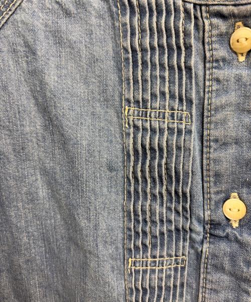 tumugu（ツムグ）tumugu (ツムグ) 長袖シャツ インディゴ サイズ:Fの古着・服飾アイテム