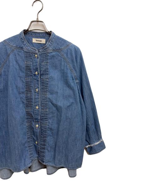 tumugu（ツムグ）tumugu (ツムグ) 長袖シャツ インディゴ サイズ:Fの古着・服飾アイテム