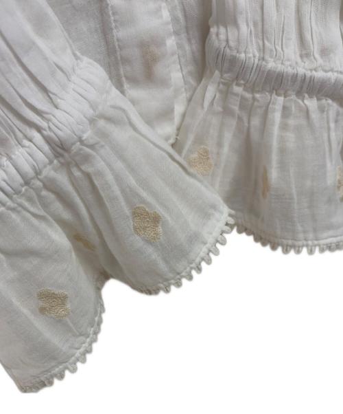 tumugu（ツムグ）tumugu (ツムグ) 長袖ブラウス ホワイト サイズ:Fの古着・服飾アイテム