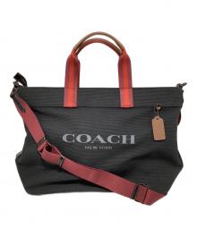COACH（コーチ）の古着「2WAYトートバッグ」｜ブラック