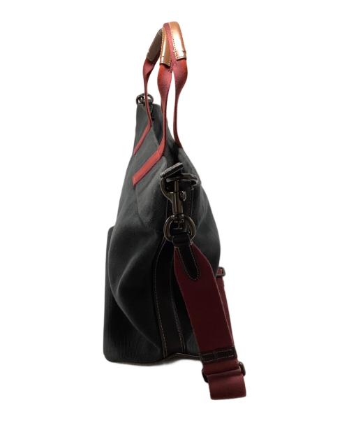 COACH（コーチ）COACH (コーチ) 2WAYトートバッグ ブラックの古着・服飾アイテム