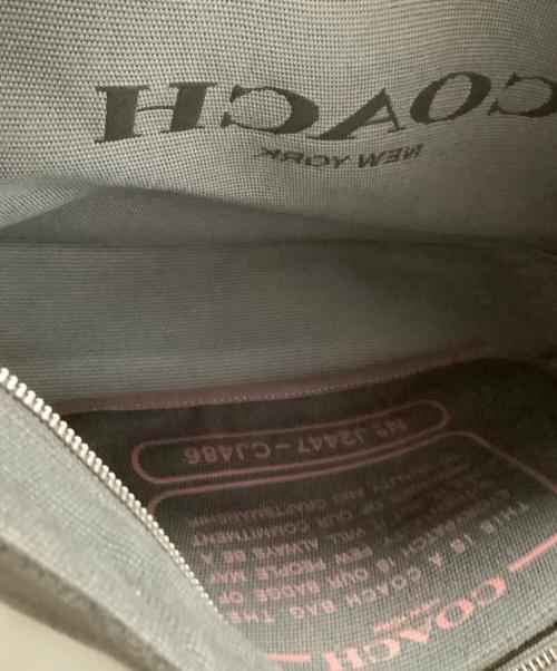 COACH（コーチ）COACH (コーチ) 2WAYトートバッグ ブラックの古着・服飾アイテム