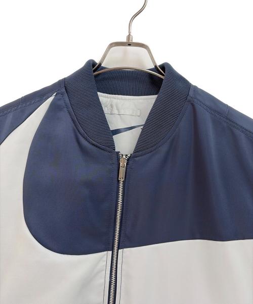 NIKE（ナイキ）NIKE (ナイキ) ボンバージャケット ネイビー×ホワイト サイズ:XXLの古着・服飾アイテム