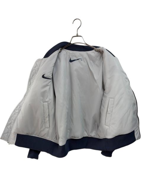 NIKE（ナイキ）NIKE (ナイキ) ボンバージャケット ネイビー×ホワイト サイズ:XXLの古着・服飾アイテム