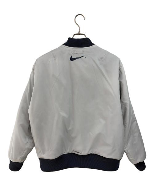 NIKE（ナイキ）NIKE (ナイキ) ボンバージャケット ネイビー×ホワイト サイズ:XXLの古着・服飾アイテム