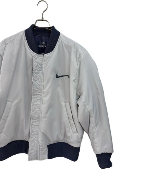 NIKE（ナイキ）NIKE (ナイキ) ボンバージャケット ネイビー×ホワイト サイズ:XXLの古着・服飾アイテム