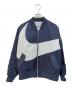 NIKE（ナイキ）の古着「ボンバージャケット」｜ネイビー×ホワイト