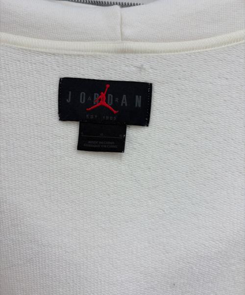 JORDAN（ジョーダン）JORDAN (ジョーダン) Travis Scott (トラヴィススコット) ジップパーカー ホワイト サイズ:Lの古着・服飾アイテム