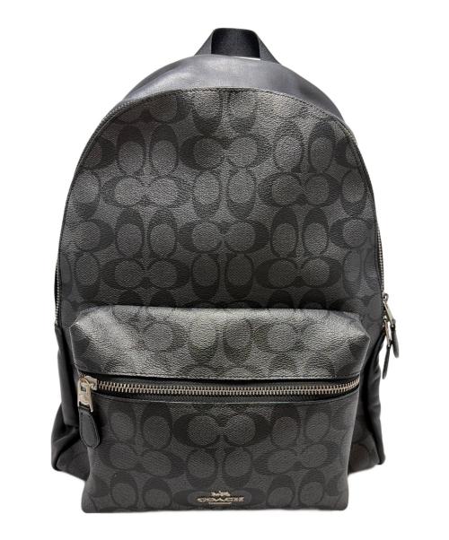 COACH（コーチ）COACH (コーチ) リュック ブラックの古着・服飾アイテム