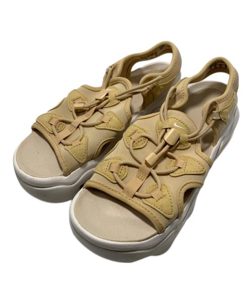 NIKE（ナイキ）NIKE (ナイキ) サンダル ベージュ サイズ:24の古着・服飾アイテム