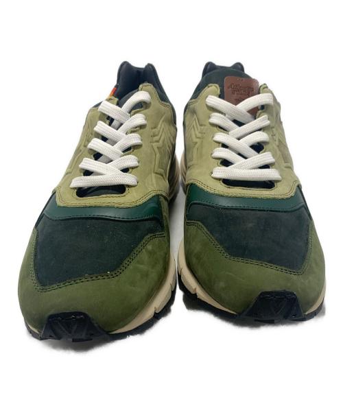 atlantic stars（アトランティックスターズ）atlantic stars (アトランティックスターズ) スニーカー グリーン×オリーブ サイズ:SIZE 42の古着・服飾アイテム