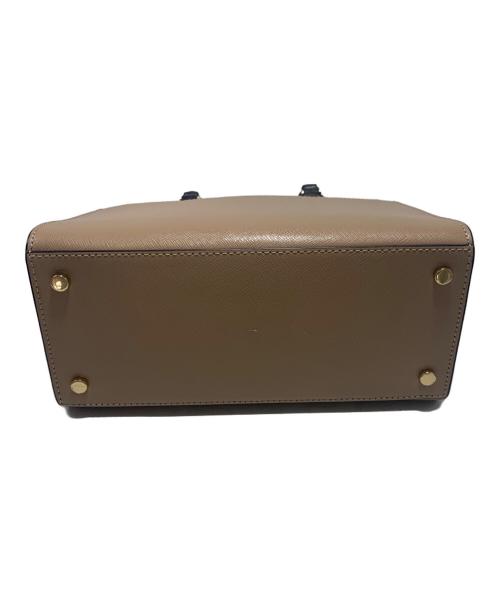Kate Spade（ケイトスペード）Kate Spade (ケイトスペード) 2WAYショルダーバッグ ベージュ×ホワイトの古着・服飾アイテム