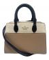 Kate Spade（ケイトスペード）の古着「2WAYショルダーバッグ」｜ベージュ×ホワイト