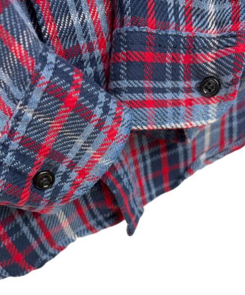 big mac（ビッグマック）big mac (ビッグマック) 長袖シャツ ブルー サイズ:Lの古着・服飾アイテム