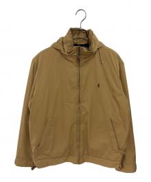 POLO RALPH LAUREN（ポロ・ラルフローレン）の古着「内側フリースジャケット」｜ベージュ