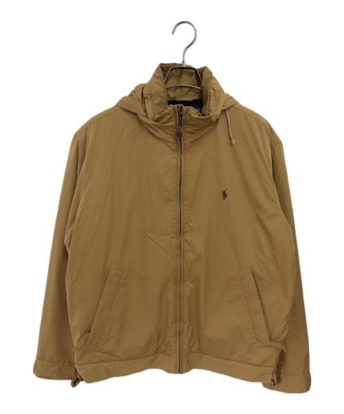 POLO RALPH LAUREN（ポロ・ラルフローレン）POLO RALPH LAUREN (ポロ・ラルフローレン) 内側フリースジャケット ベージュ サイズ:Lの古着・服飾アイテム