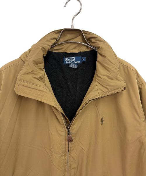 POLO RALPH LAUREN（ポロ・ラルフローレン）POLO RALPH LAUREN (ポロ・ラルフローレン) 内側フリースジャケット ベージュ サイズ:Lの古着・服飾アイテム