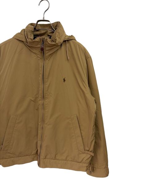 POLO RALPH LAUREN（ポロ・ラルフローレン）POLO RALPH LAUREN (ポロ・ラルフローレン) 内側フリースジャケット ベージュ サイズ:Lの古着・服飾アイテム