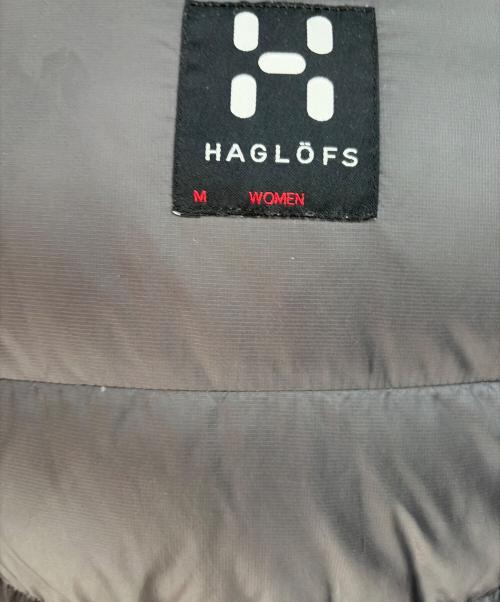HAGLOFS（ホグロフス）HAGLOFS (ホグロフス) ダウンジャケット ブラック サイズ:Mの古着・服飾アイテム
