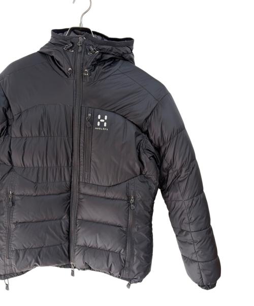 HAGLOFS（ホグロフス）HAGLOFS (ホグロフス) ダウンジャケット ブラック サイズ:Mの古着・服飾アイテム