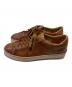Santoni (サントーニ) レザースニーカー ブラウン サイズ:9：14000円