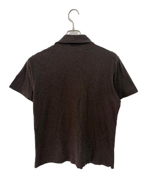 BEAMS F（ビームスエフ）BEAMS F (ビームスエフ) ポロシャツ ブラウン サイズ:50の古着・服飾アイテム