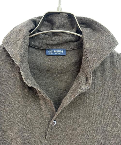 BEAMS F（ビームスエフ）BEAMS F (ビームスエフ) ポロシャツ ブラウン サイズ:50の古着・服飾アイテム
