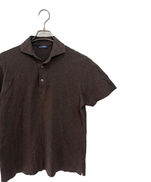 BEAMS F（ビームスエフ）BEAMS F (ビームスエフ) ポロシャツ ブラウン サイズ:50の古着・服飾アイテム