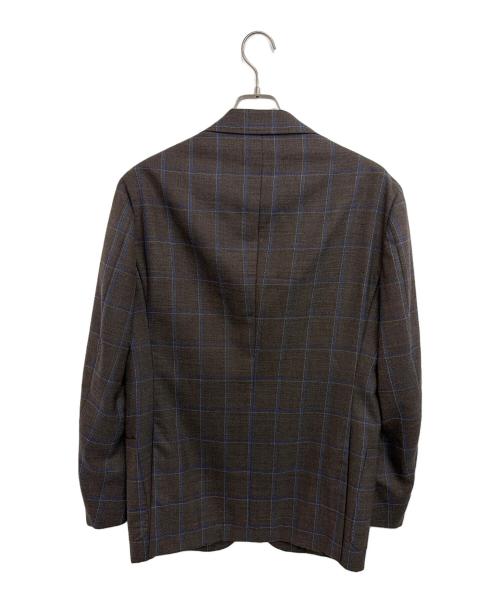 RING JACKET（リングジャケット）RING JACKET (リングジャケット) テーラードジャケット ブラウン サイズ:50の古着・服飾アイテム