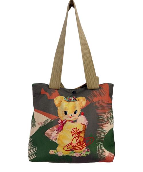 Vivienne Westwood（ヴィヴィアンウエストウッド）Vivienne Westwood (ヴィヴィアンウエストウッド) 2WAYショルダーバッグ オリーブの古着・服飾アイテム