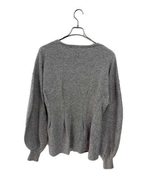 HeRIN.CYE（ヘリンドットサイ）HeRIN.CYE (ヘリンドットサイ) ニットカーディガン グレー サイズ:Fの古着・服飾アイテム