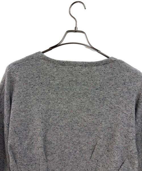 HeRIN.CYE（ヘリンドットサイ）HeRIN.CYE (ヘリンドットサイ) ニットカーディガン グレー サイズ:Fの古着・服飾アイテム