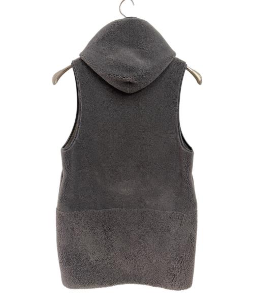 Risley（リズレー）Risley (リズレー) リバーシブルロングベスト グレー サイズ:Fの古着・服飾アイテム