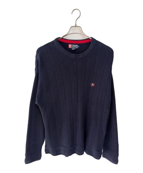 CHAPS RALPH LAUREN（チャップス ラルフローレン）CHAPS RALPH LAUREN (チャップス ラルフローレン) セーター ネイビー サイズ:Lの古着・服飾アイテム