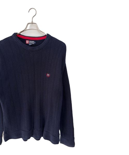 CHAPS RALPH LAUREN（チャップス ラルフローレン）CHAPS RALPH LAUREN (チャップス ラルフローレン) セーター ネイビー サイズ:Lの古着・服飾アイテム