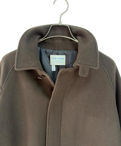URBAN RESEARCH DOORS（アーバンリサーチドアーズ）URBAN RESEARCH DOORS (アーバンリサーチドアーズ) ロングコート ブラウン サイズ:4の古着・服飾アイテム