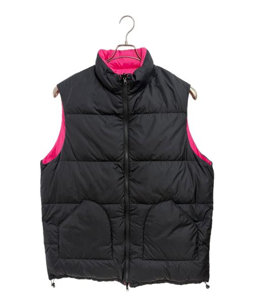 SIERRA DESIGNS（シエラデザインズ）SIERRA DESIGNS (シエラデザインズ) ダウンベスト ブラック×ピンク サイズ:JPN XLの古着・服飾アイテム