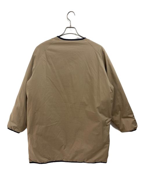 nanamica（ナナミカ）nanamica (ナナミカ) ダウンコート ホワイト/ベージュ サイズ:Sの古着・服飾アイテム