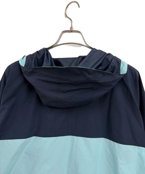 Pilgrim Surf+Supply（ピルグリム サーフサプライ）Pilgrim Surf+Supply (ピルグリム サーフサプライ) アノラックパーカー ネイビー×ブルー サイズ:Lの古着・服飾アイテム