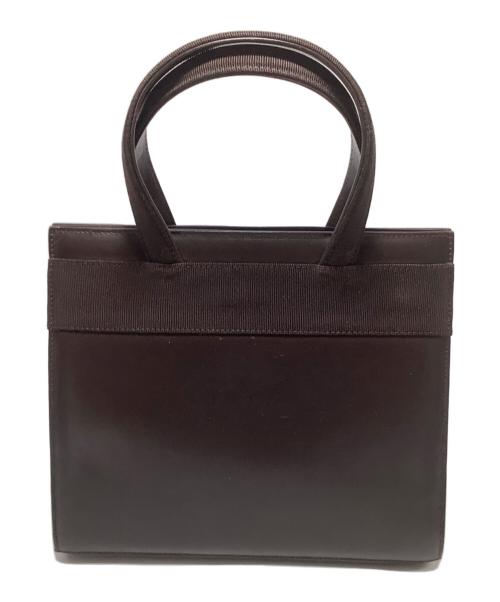 Salvatore Ferragamo（サルヴァトーレ フェラガモ）Salvatore Ferragamo (サルヴァトーレ フェラガモ) 2WAYショルダーバッグ ブラウンの古着・服飾アイテム