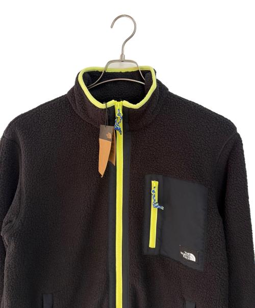 THE NORTH FACE（ザ ノース フェイス）THE NORTH FACE (ザ ノース フェイス) ボアジャケット ブラック×イエロー サイズ:L 未使用品の古着・服飾アイテム
