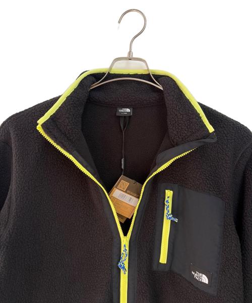 THE NORTH FACE（ザ ノース フェイス）THE NORTH FACE (ザ ノース フェイス) ボアジャケット ブラック×イエロー サイズ:L 未使用品の古着・服飾アイテム
