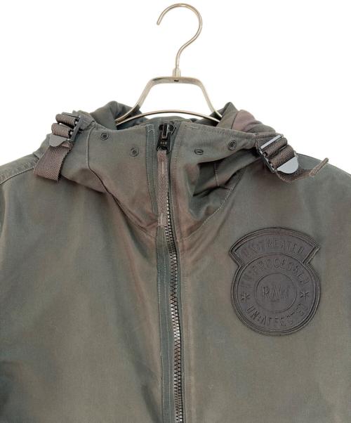 G-STAR RAW（ジースターロゥ）G-STAR RAW (ジースターロゥ) フーデッドジャケット グリーン サイズ:Lの古着・服飾アイテム