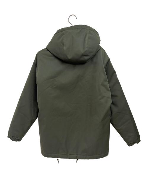 LACOSTE（ラコステ）LACOSTE (ラコステ) 中綿フードコーチジャケット グリーン系 サイズ:US Lの古着・服飾アイテム